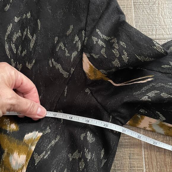 Bandolino Women's Brocade Fashion Classic Blazer Jacket Size 12 - Picture 6 of 7